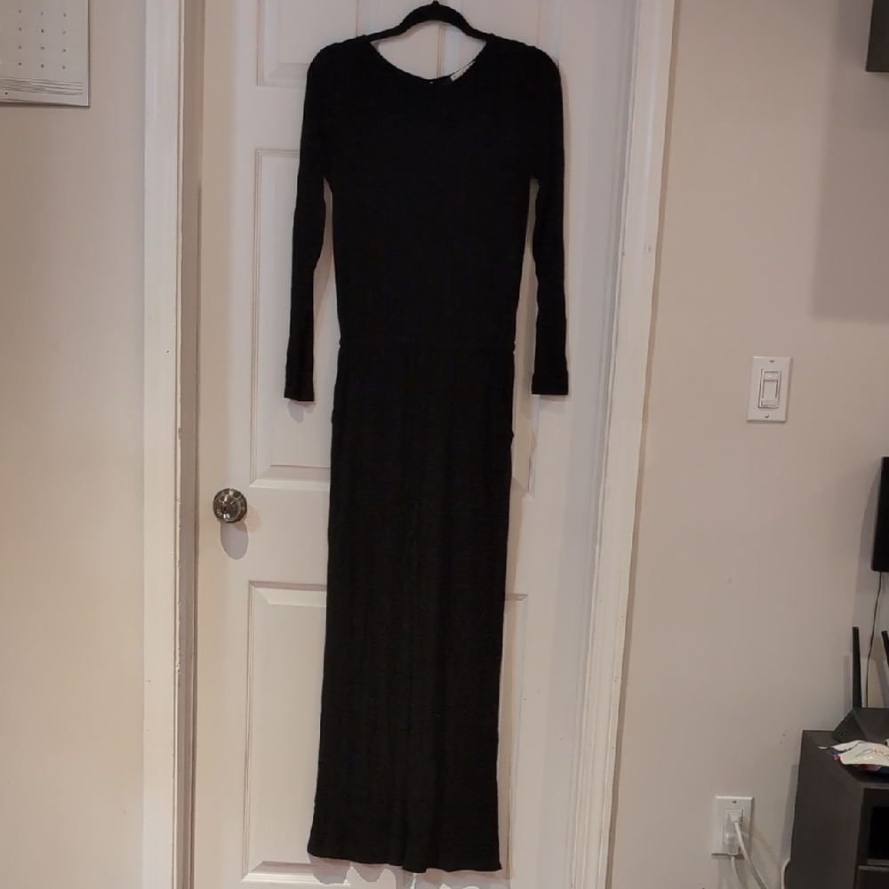 UO Full Length Black Jumpsuit